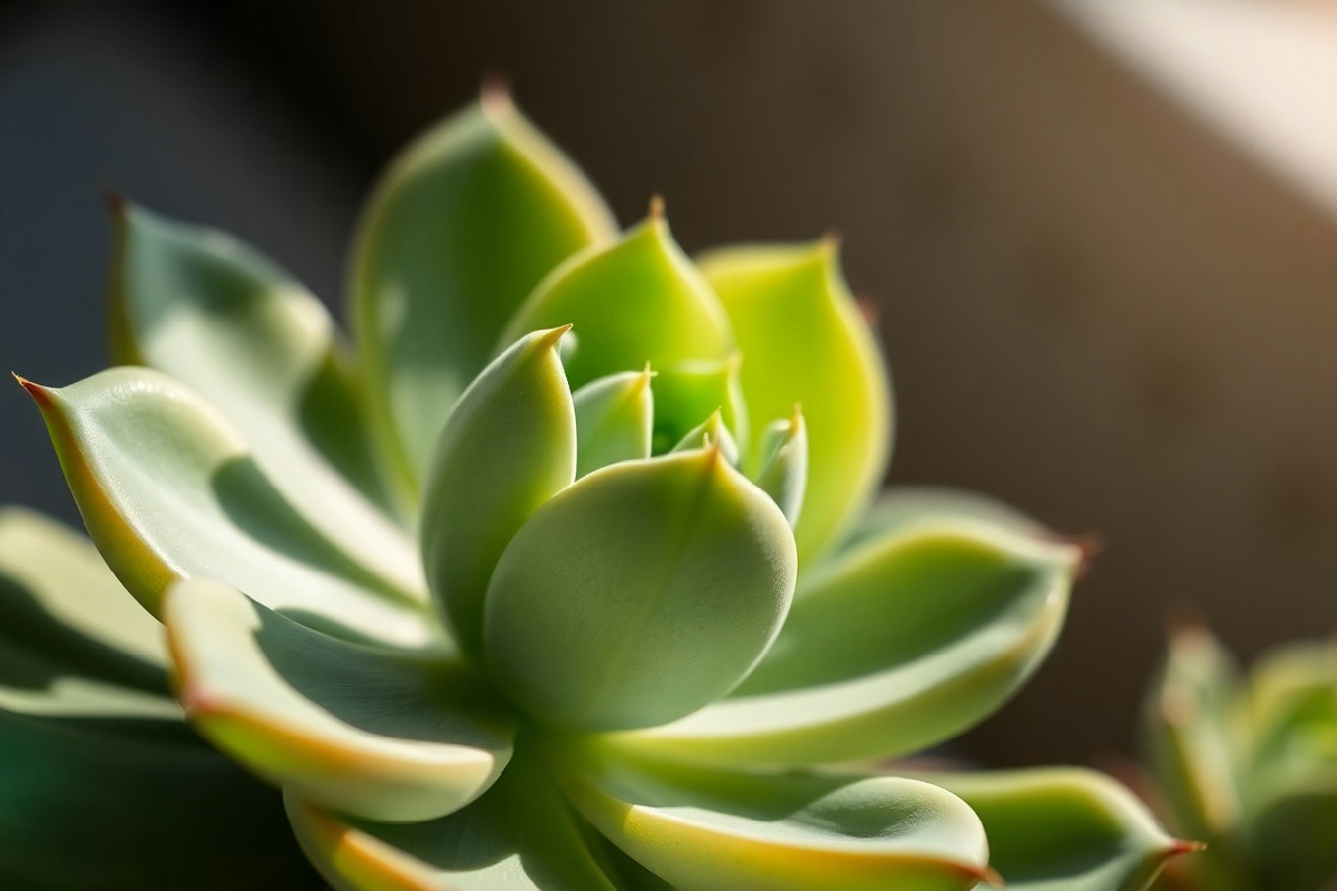 Flessibilità e vitalità: un succulento rugoso è il segnale di una crescita straordinaria