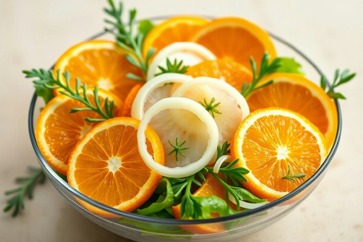 Insalate fresche e colorate con arance e finocchi: un piatto veloce che farà felici tutti a tavola